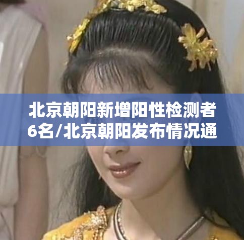 北京朝阳新增阳性检测者6名/北京朝阳发布情况通报