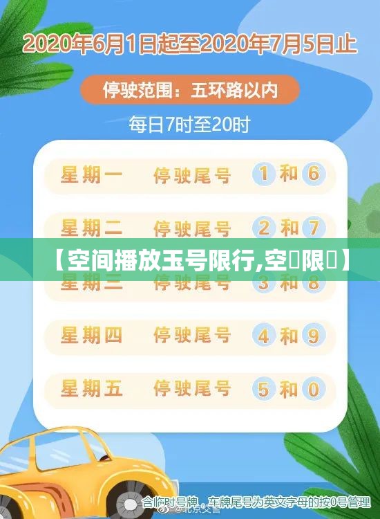 【空间播放玉号限行,空間限縮】