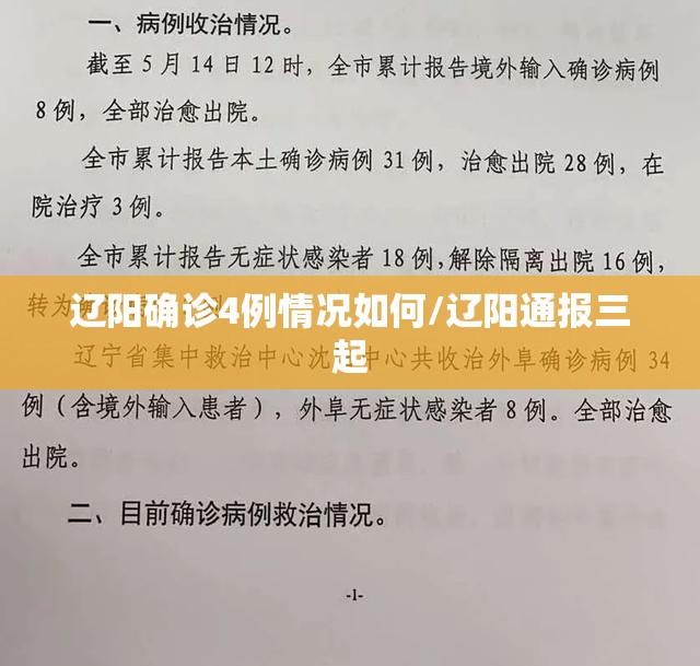 辽阳确诊4例情况如何/辽阳通报三起