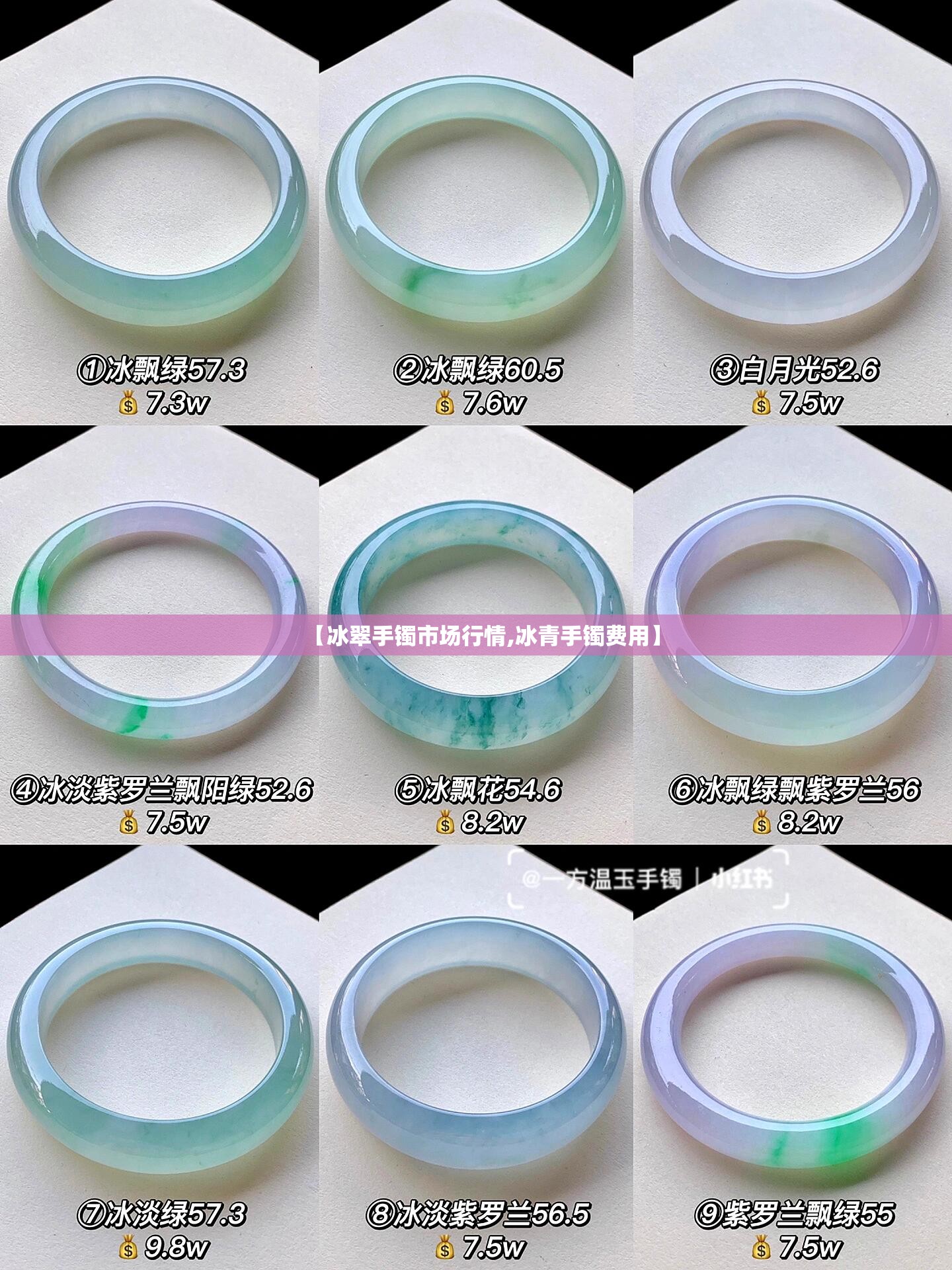 【冰翠手镯市场行情,冰青手镯费用】
