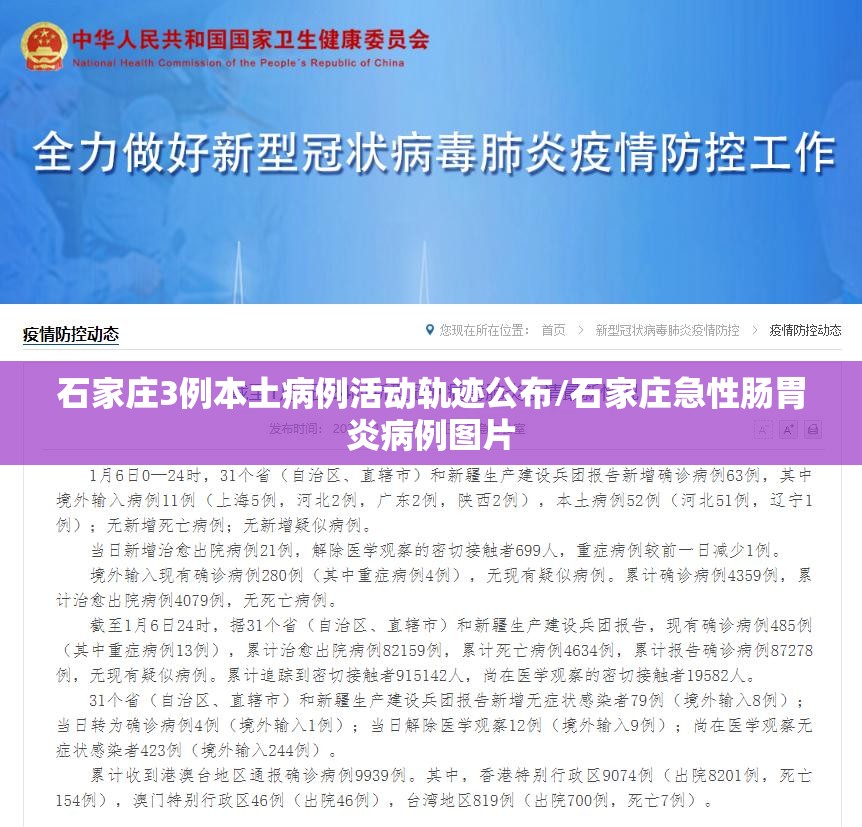 石家庄3例本土病例活动轨迹公布/石家庄急性肠胃炎病例图片 石家庄3例本土病例活动轨迹公布/石家庄急性肠胃炎病例图片