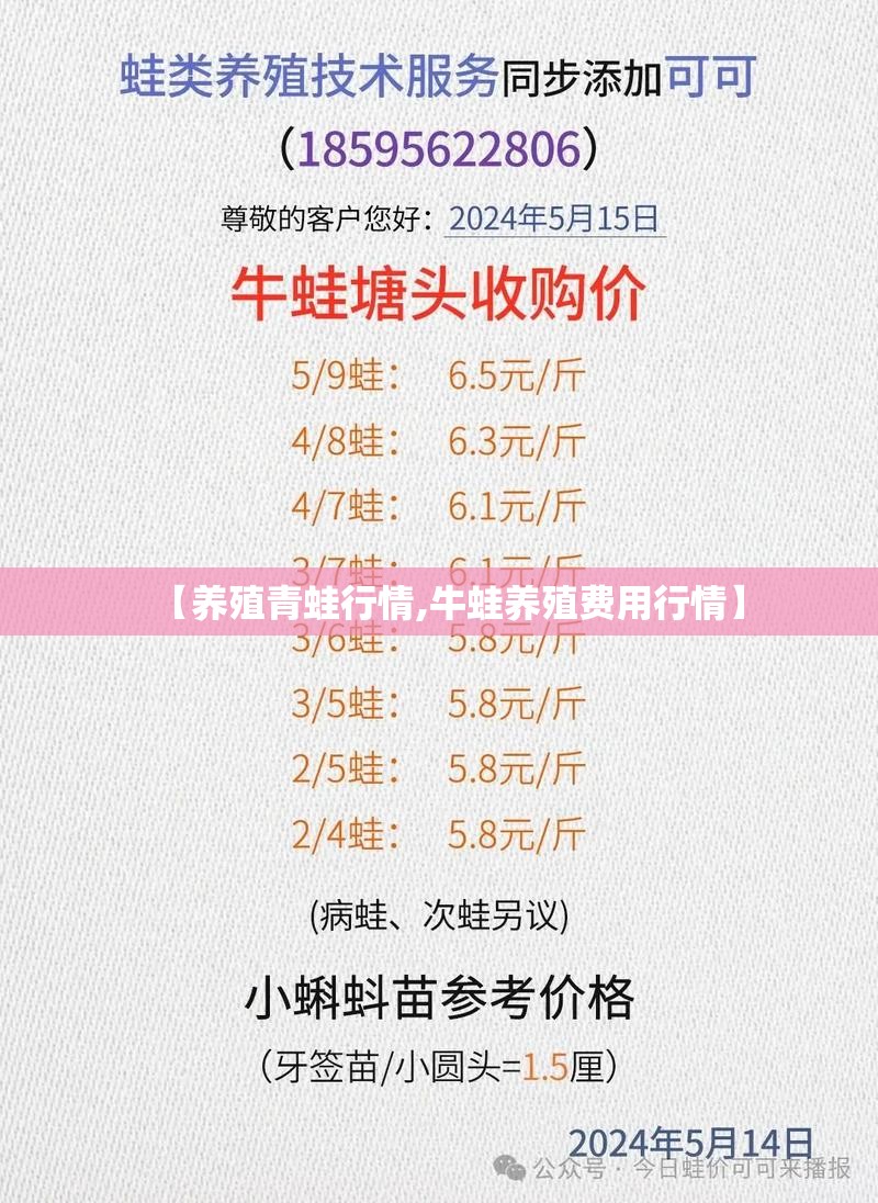 【养殖青蛙行情,牛蛙养殖费用行情】