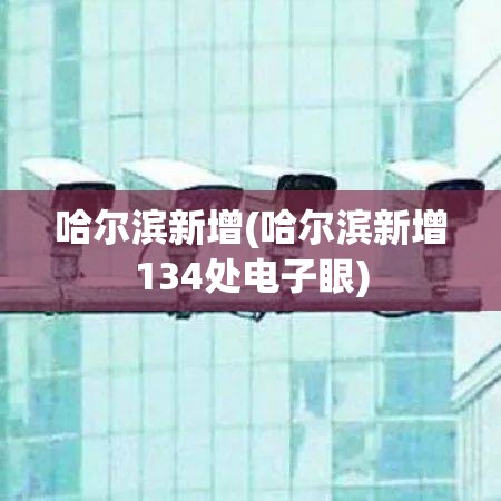 哈尔滨新增(哈尔滨新增134处电子眼) 哈尔滨新增(哈尔滨新增134处电子眼)