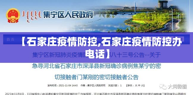 【石家庄疫情防控,石家庄疫情防控办电话】