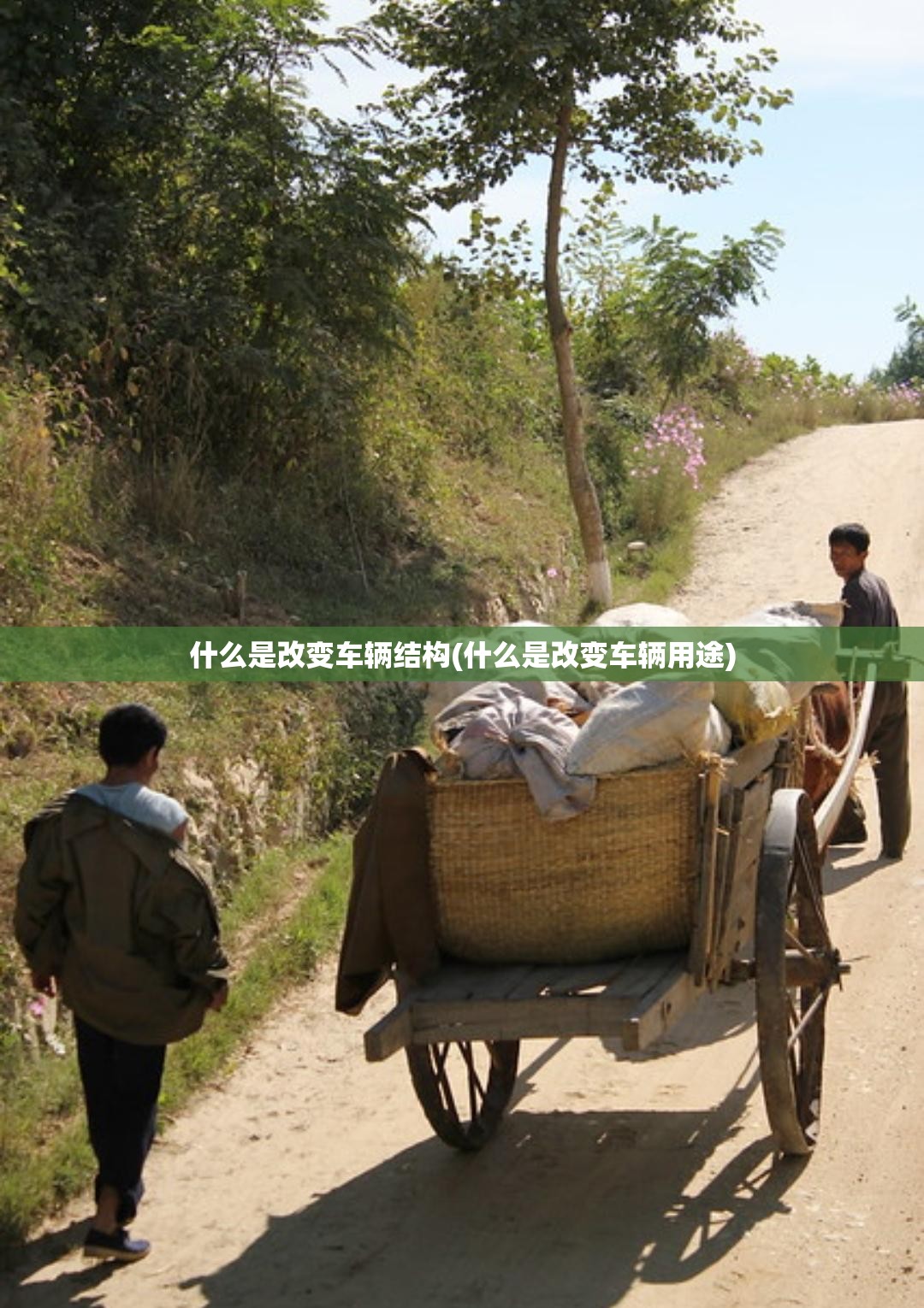 什么是改变车辆结构(什么是改变车辆用途)