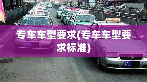 专车车型要求(专车车型要求标准) 专车车型要求(专车车型要求标准)