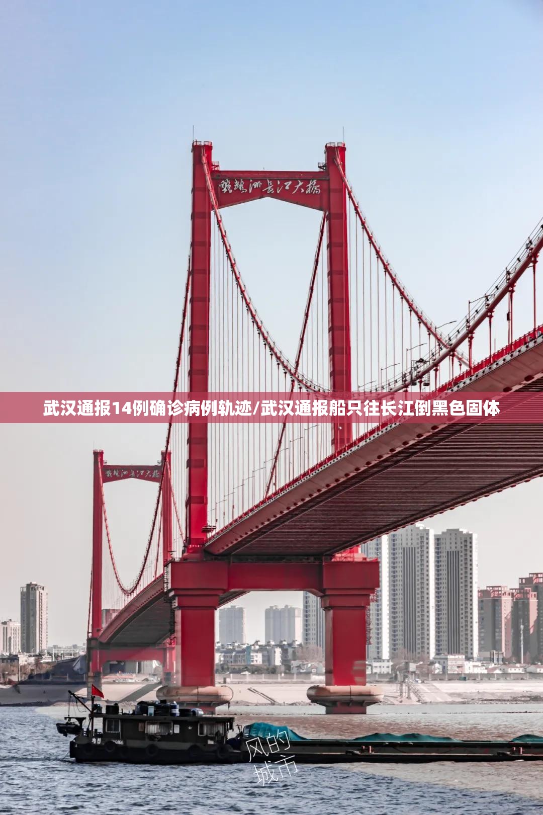 武汉通报14例确诊病例轨迹/武汉通报船只往长江倒黑色固体