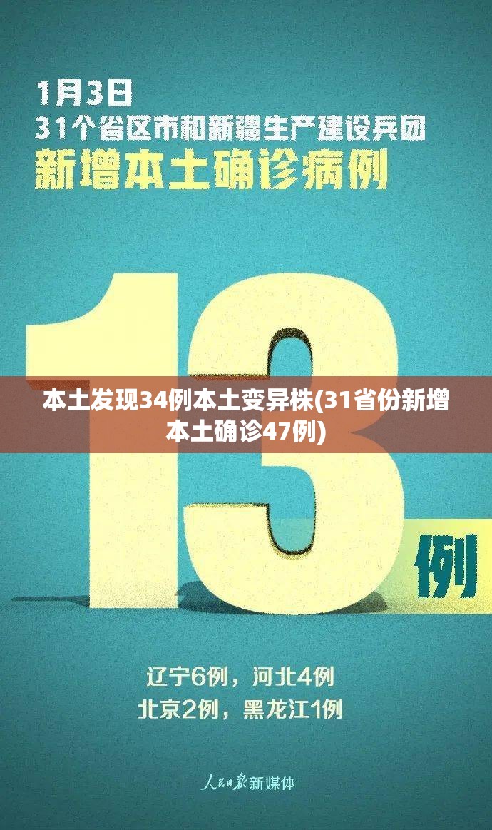 本土发现34例本土变异株(31省份新增本土确诊47例) 本土发现34例本土变异株(31省份新增本土确诊47例)
