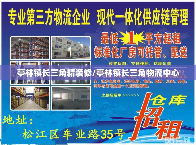 亭林镇长三角精装修/亭林镇长三角物流中心