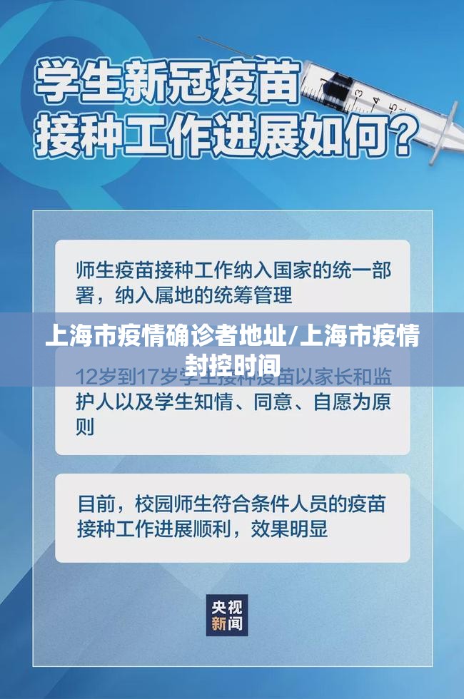 上海市疫情确诊者地址/上海市疫情封控时间