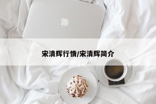 宋清辉行情/宋清辉简介