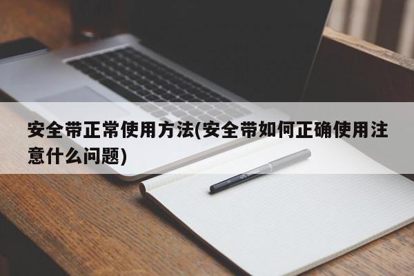 安全带正常使用方法(安全带如何正确使用注意什么问题)